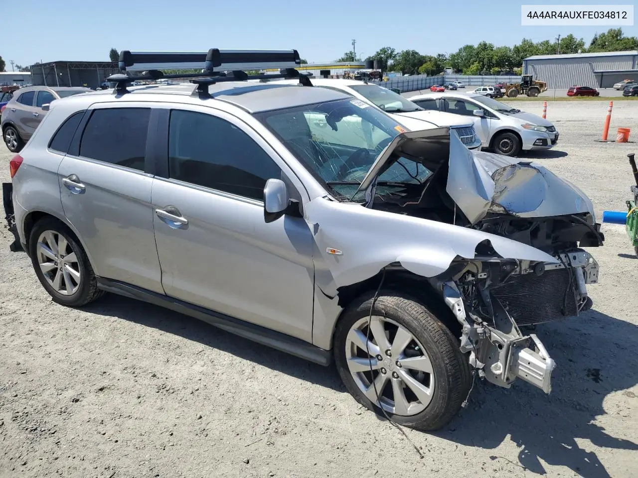 2015 Mitsubishi Outlander Sport Se VIN: 4A4AR4AUXFE034812 Lot: 53969565