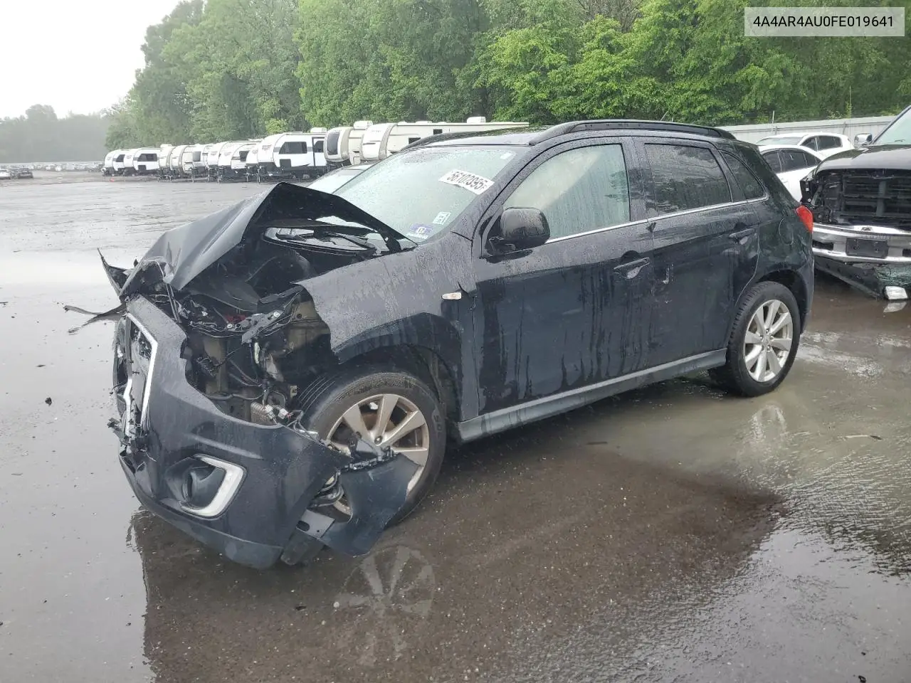 2015 Mitsubishi Outlander Sport Se VIN: 4A4AR4AU0FE019641 Lot: 56102895