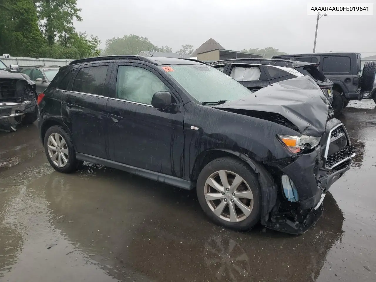 2015 Mitsubishi Outlander Sport Se VIN: 4A4AR4AU0FE019641 Lot: 56102895