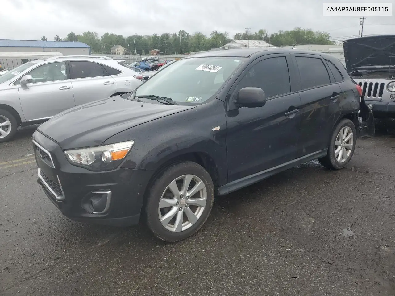2015 Mitsubishi Outlander Sport Es VIN: 4A4AP3AU8FE005115 Lot: 56984095