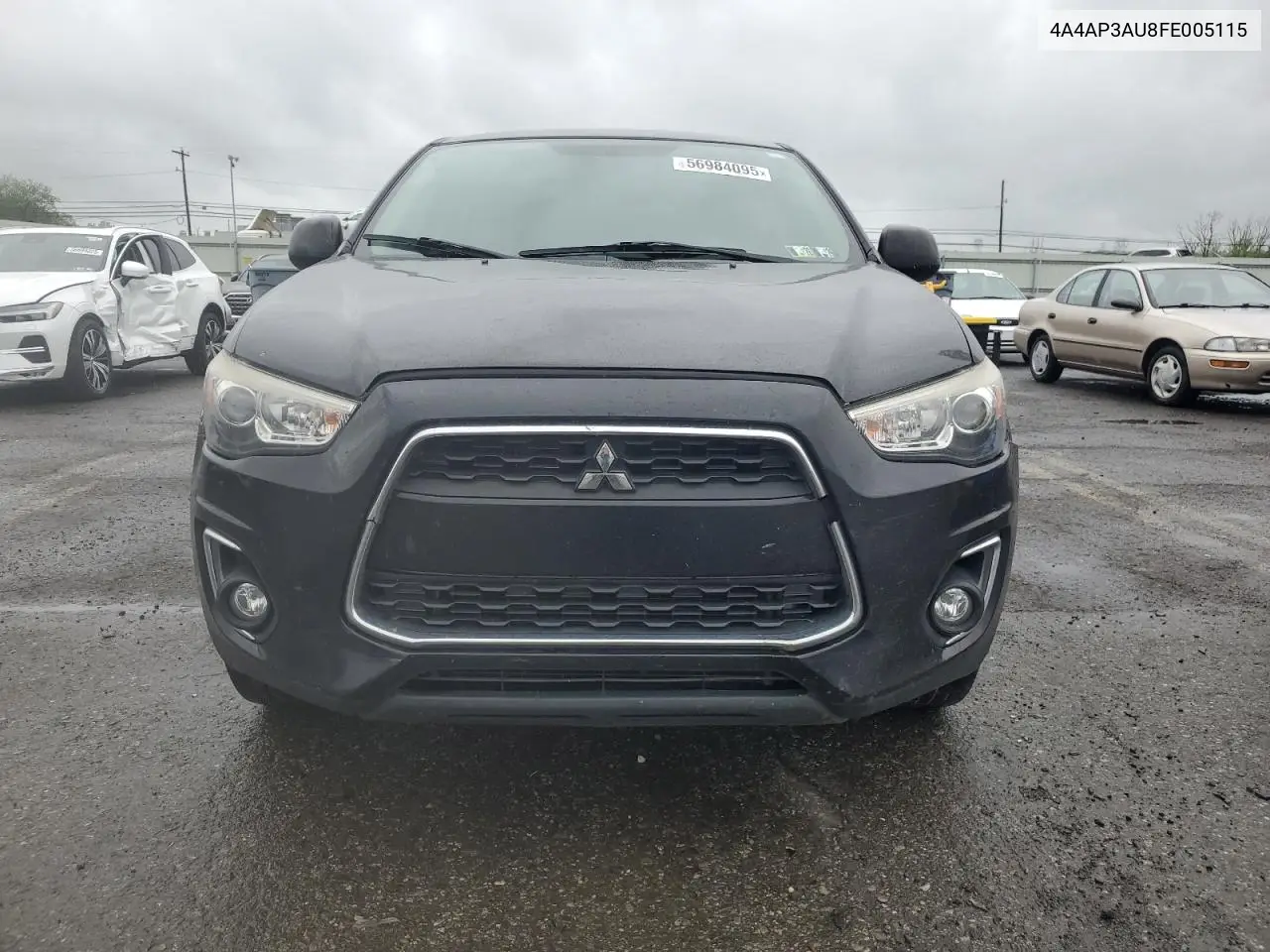 2015 Mitsubishi Outlander Sport Es VIN: 4A4AP3AU8FE005115 Lot: 56984095
