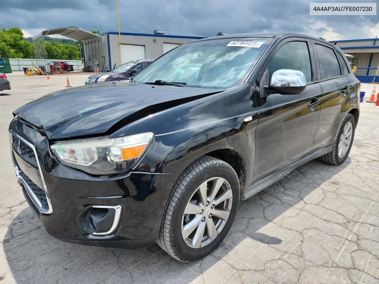 2015 Mitsubishi Outlander Sport Es VIN: 4A4AP3AU7FE007230 Lot: 62764425