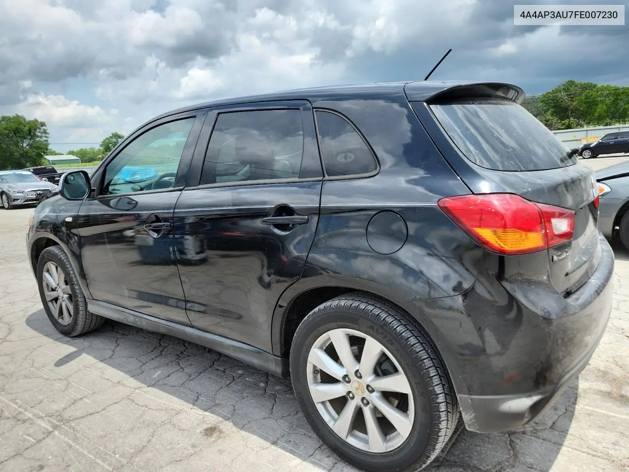 2015 Mitsubishi Outlander Sport Es VIN: 4A4AP3AU7FE007230 Lot: 62764425