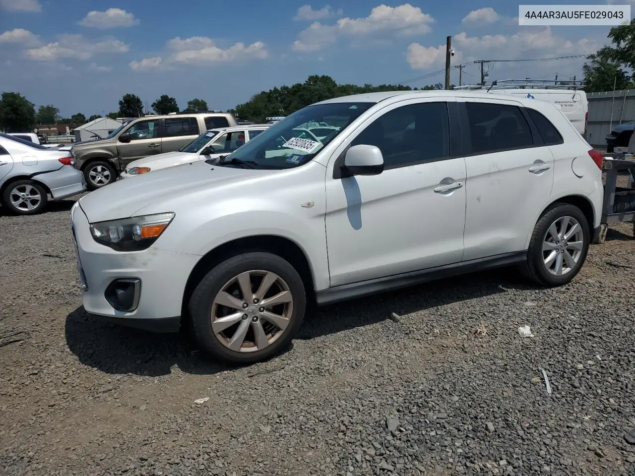 2015 Mitsubishi Outlander Sport Es VIN: 4A4AR3AU5FE029043 Lot: 62920835