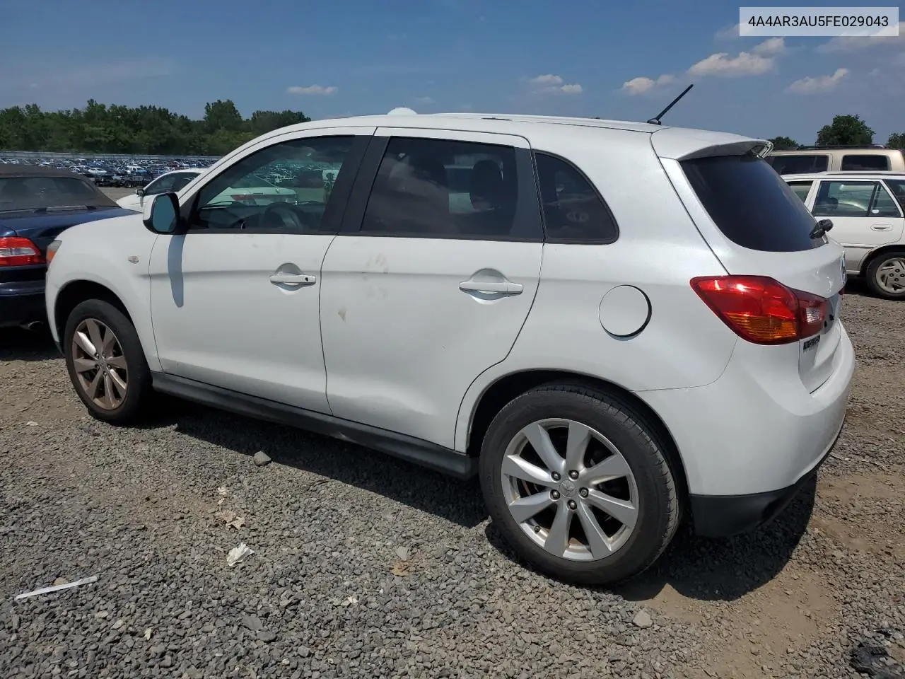 2015 Mitsubishi Outlander Sport Es VIN: 4A4AR3AU5FE029043 Lot: 62920835