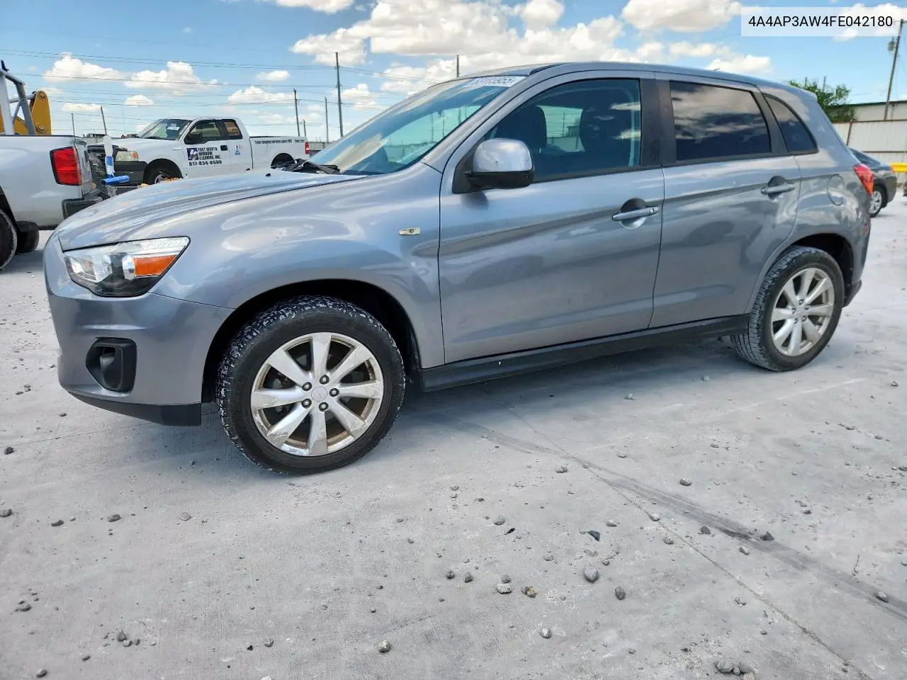 2015 Mitsubishi Outlander Sport Es VIN: 4A4AP3AW4FE042180 Lot: 63185955