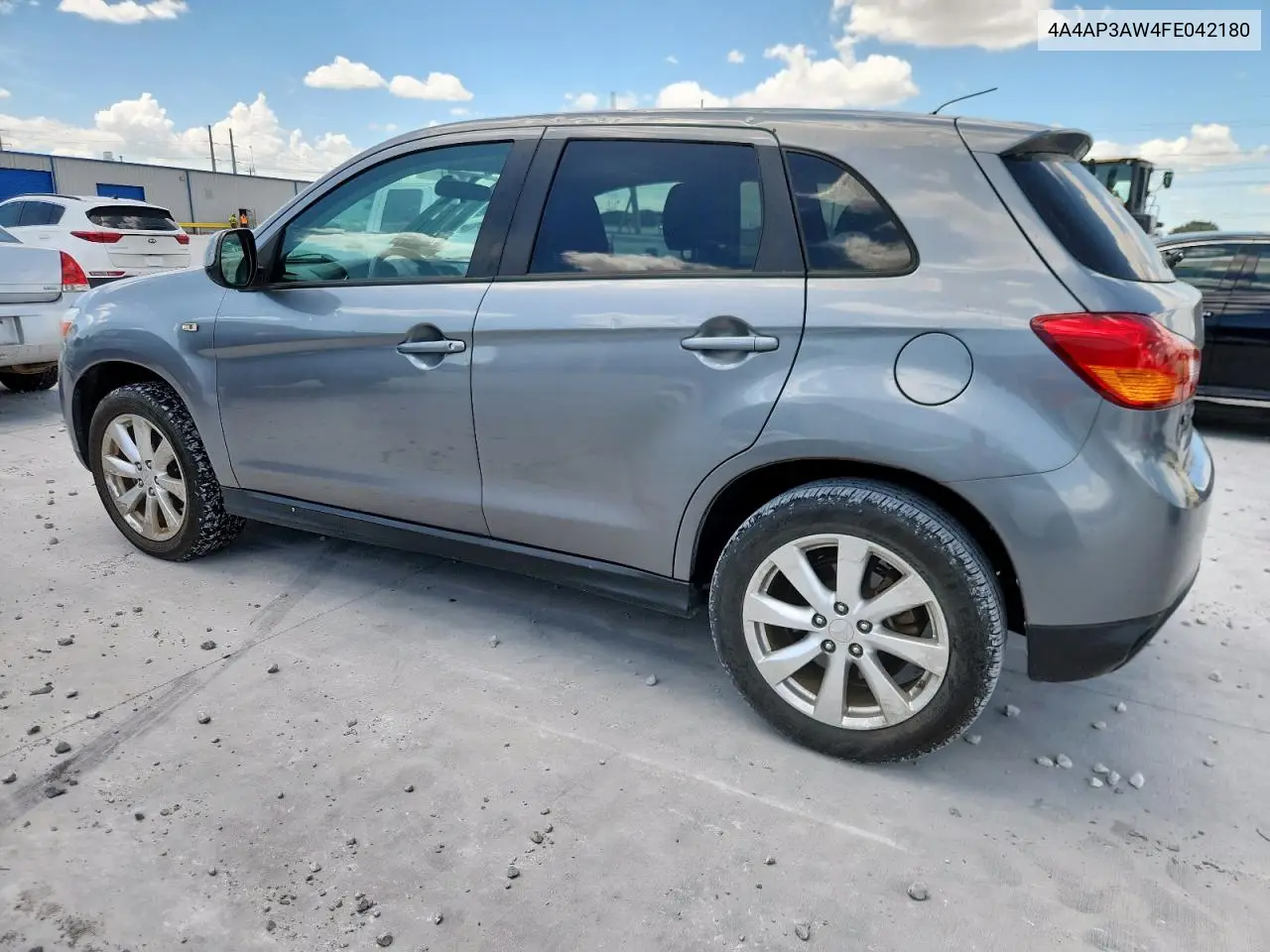 2015 Mitsubishi Outlander Sport Es VIN: 4A4AP3AW4FE042180 Lot: 63185955