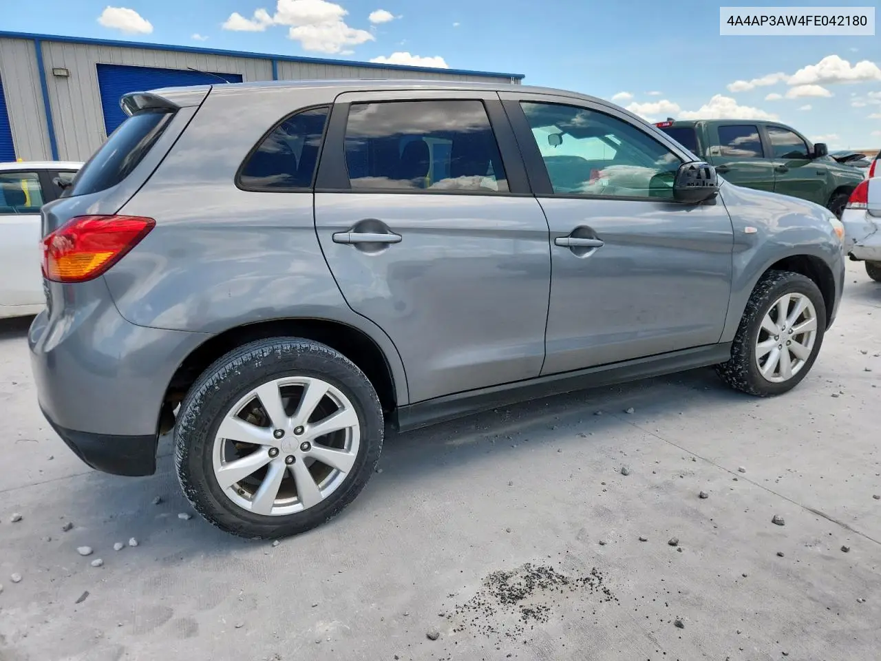 2015 Mitsubishi Outlander Sport Es VIN: 4A4AP3AW4FE042180 Lot: 63185955