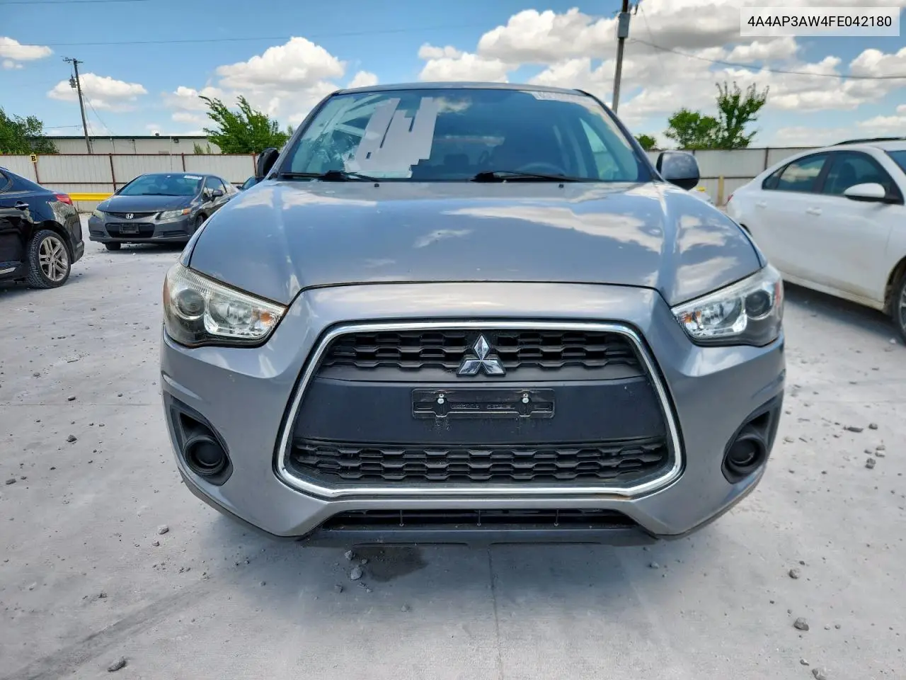 2015 Mitsubishi Outlander Sport Es VIN: 4A4AP3AW4FE042180 Lot: 63185955