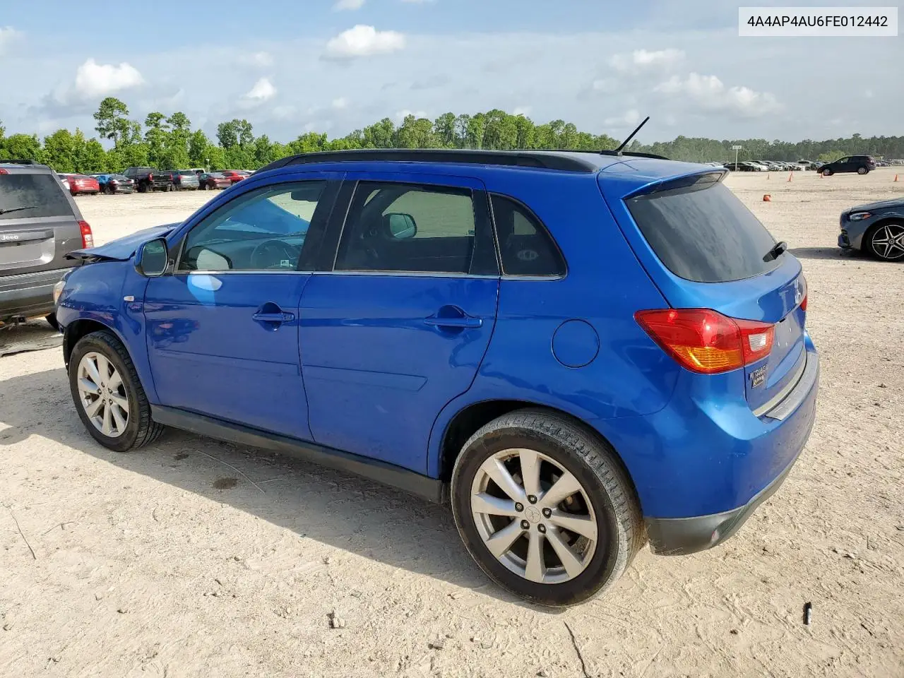 2015 Mitsubishi Outlander Sport Se VIN: 4A4AP4AU6FE012442 Lot: 64615945