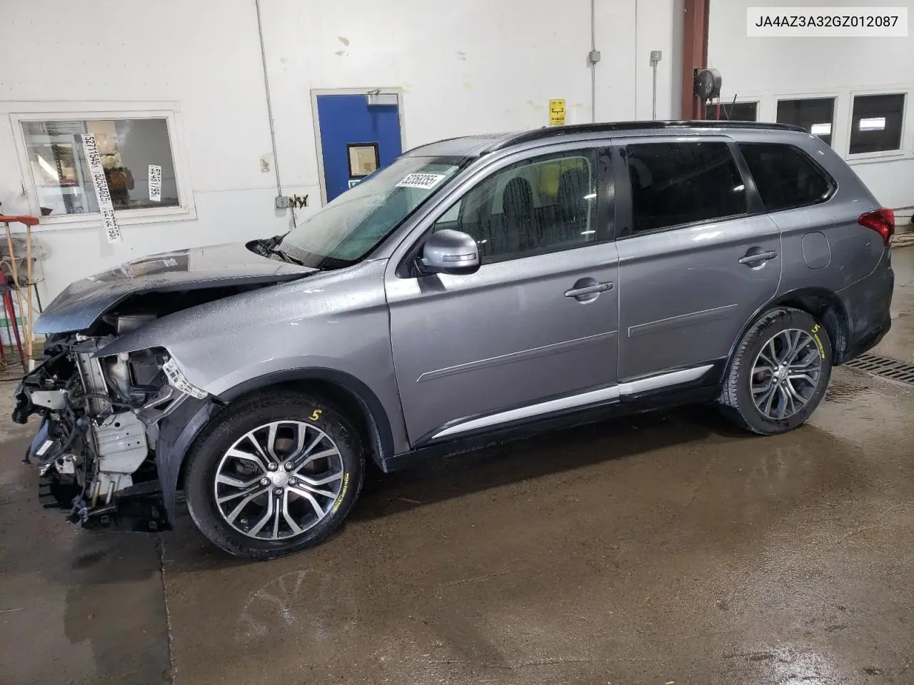 2016 Mitsubishi Outlander Se VIN: JA4AZ3A32GZ012087 Lot: 52358355