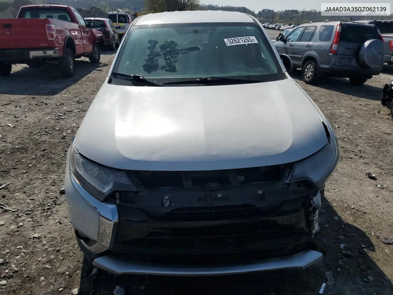 2016 Mitsubishi Outlander Se VIN: JA4AD3A35GZ062139 Lot: 52621265