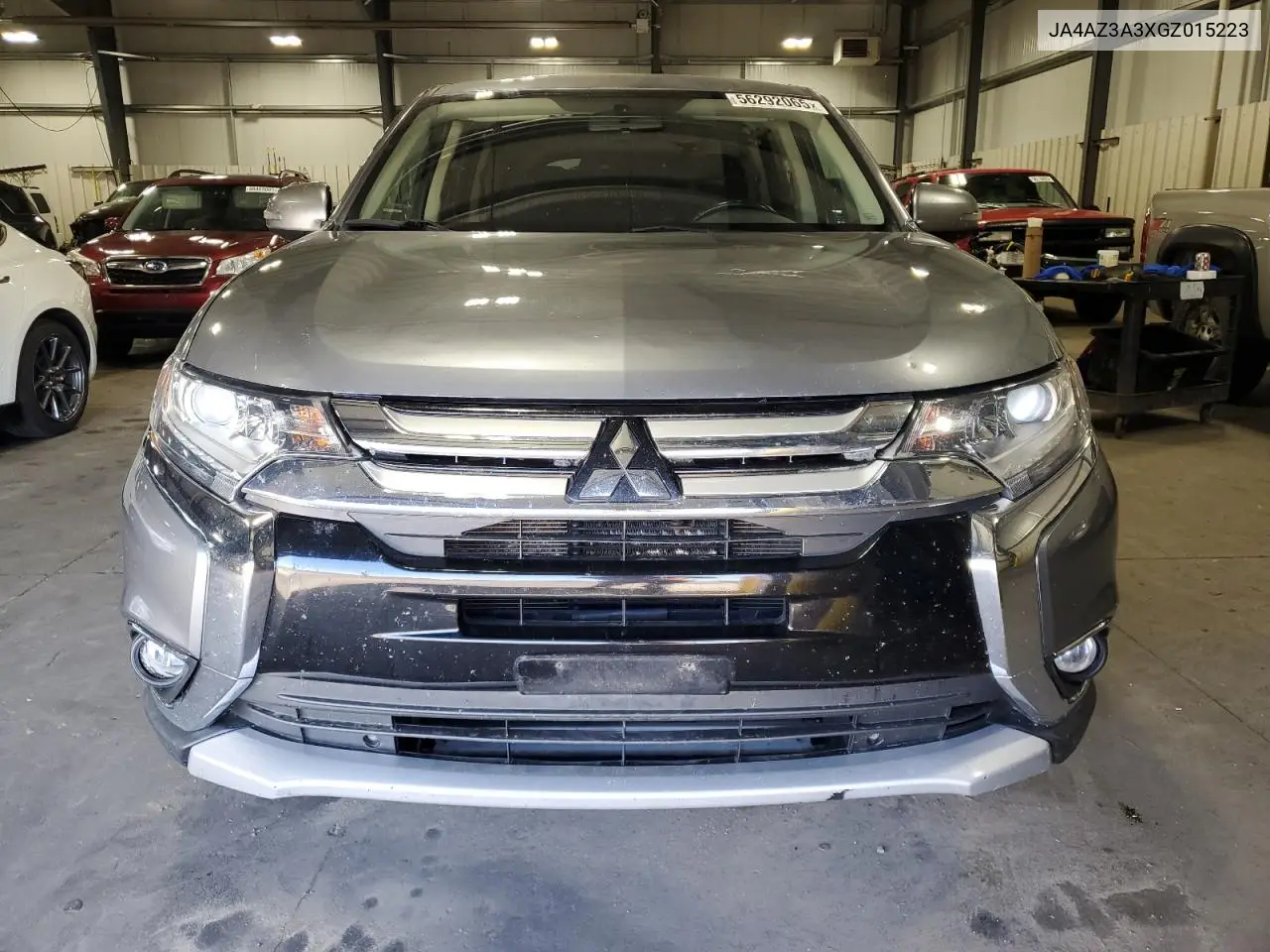 2016 Mitsubishi Outlander Se VIN: JA4AZ3A3XGZ015223 Lot: 56292065
