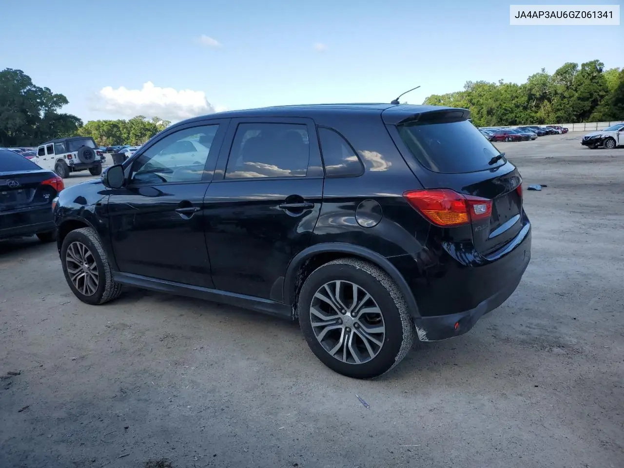 2016 Mitsubishi Outlander Sport Es VIN: JA4AP3AU6GZ061341 Lot: 56401245