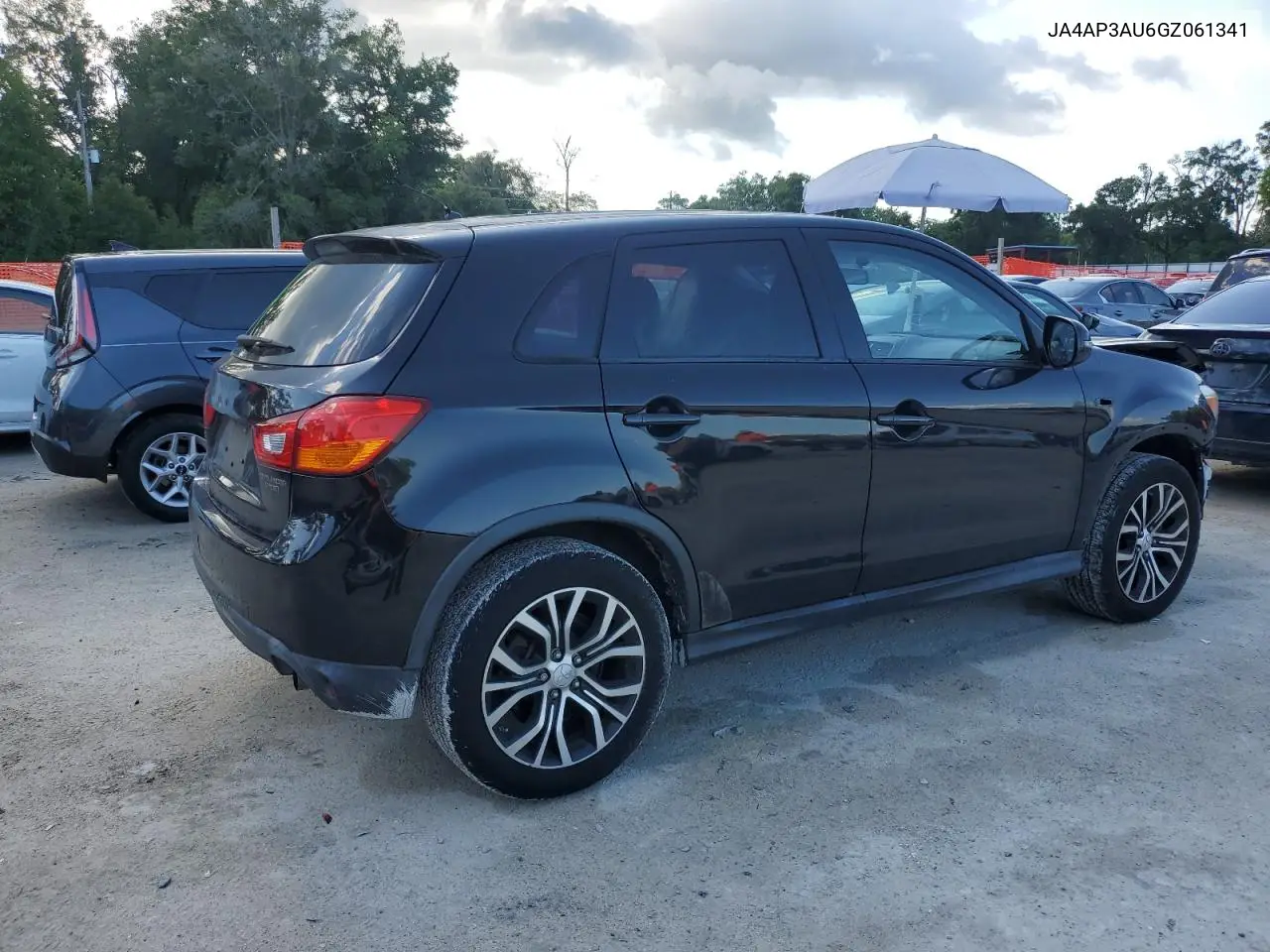 2016 Mitsubishi Outlander Sport Es VIN: JA4AP3AU6GZ061341 Lot: 56401245