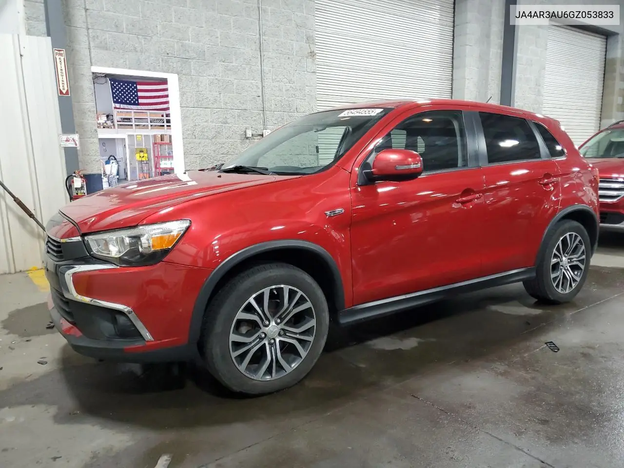 2016 Mitsubishi Outlander Sport Es VIN: JA4AR3AU6GZ053833 Lot: 56494555