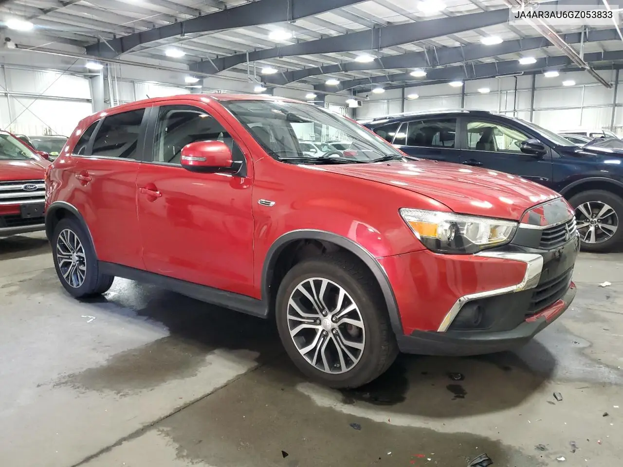 2016 Mitsubishi Outlander Sport Es VIN: JA4AR3AU6GZ053833 Lot: 56494555