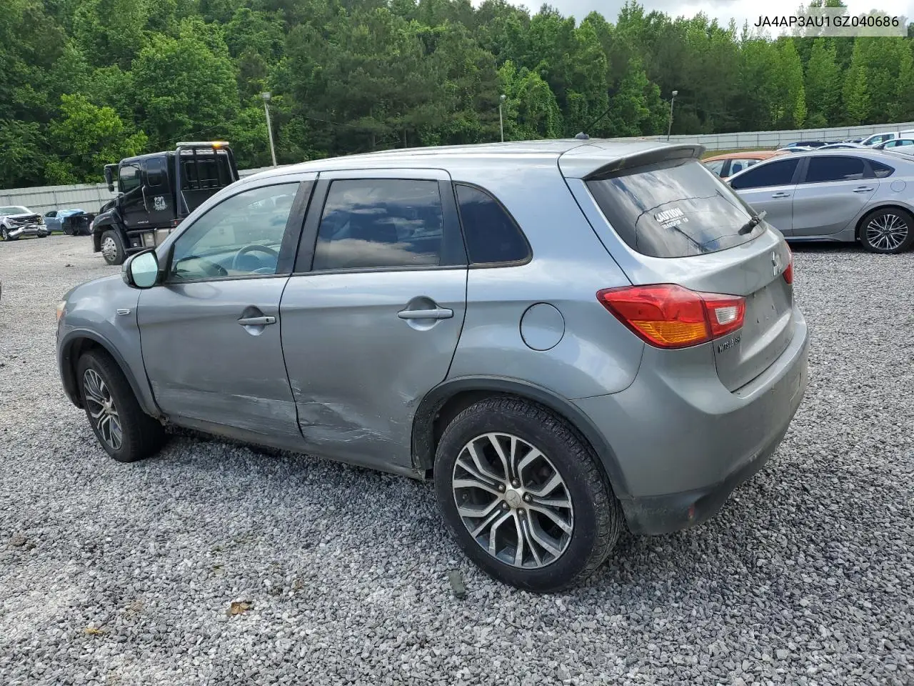 2016 Mitsubishi Outlander Sport Es VIN: JA4AP3AU1GZ040686 Lot: 56528415