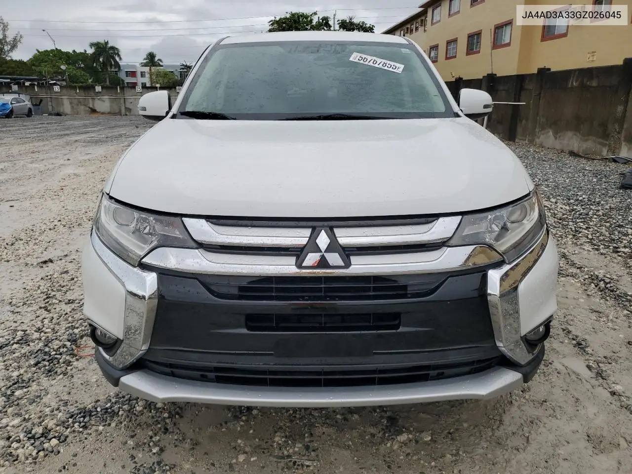 2016 Mitsubishi Outlander Se VIN: JA4AD3A33GZ026045 Lot: 56767855