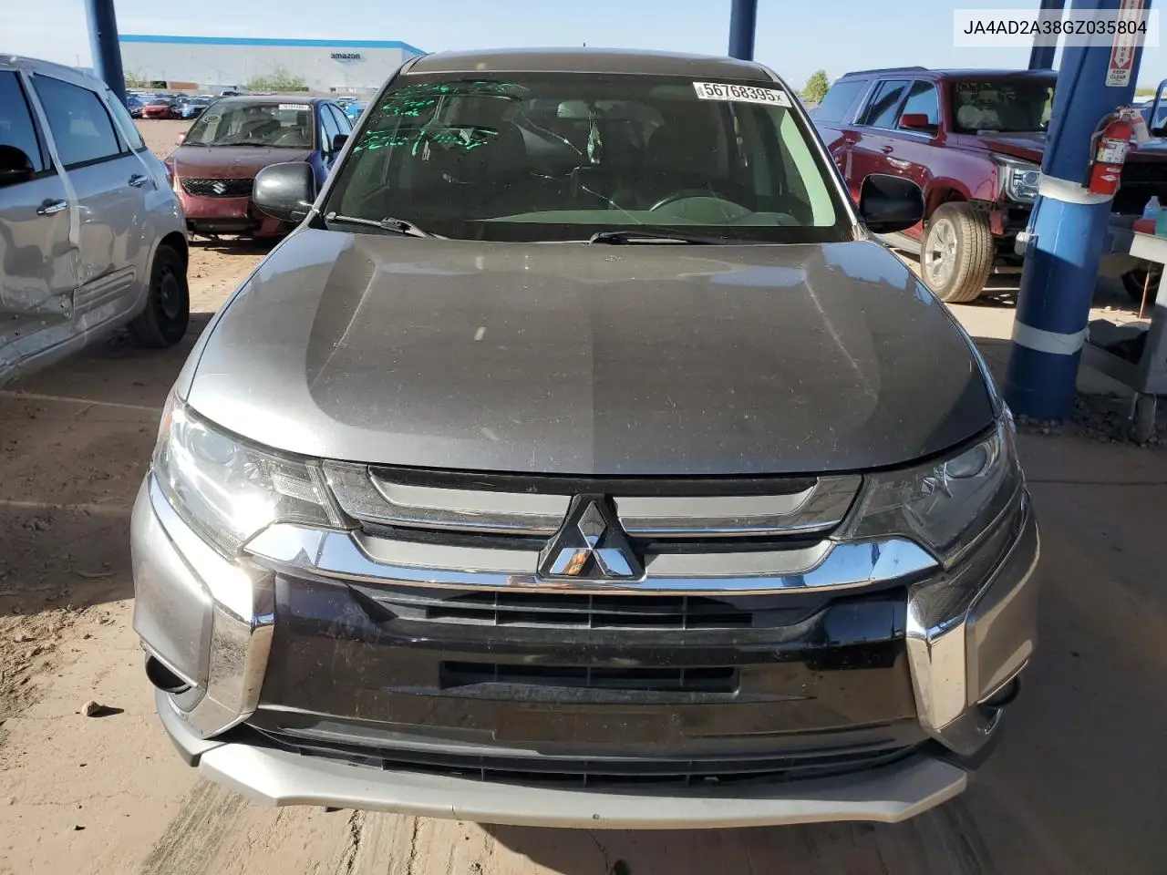 2016 Mitsubishi Outlander Es VIN: JA4AD2A38GZ035804 Lot: 56768395