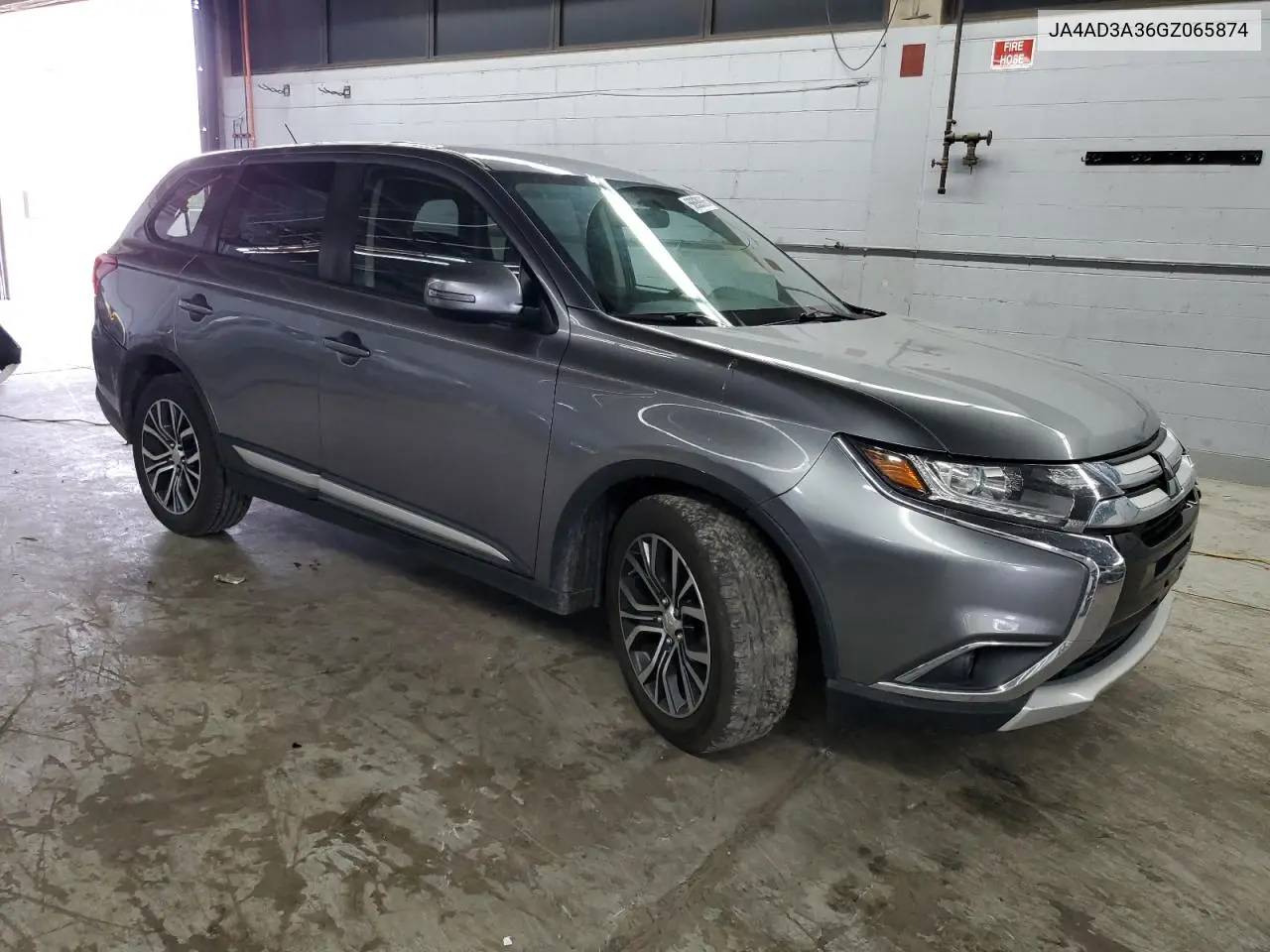 2016 Mitsubishi Outlander Se VIN: JA4AD3A36GZ065874 Lot: 56939865