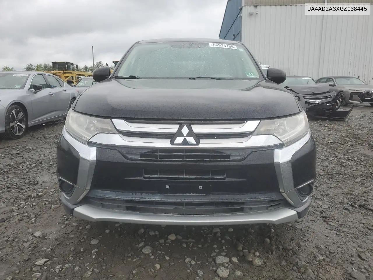 2016 Mitsubishi Outlander Es VIN: JA4AD2A3XGZ038445 Lot: 56973785