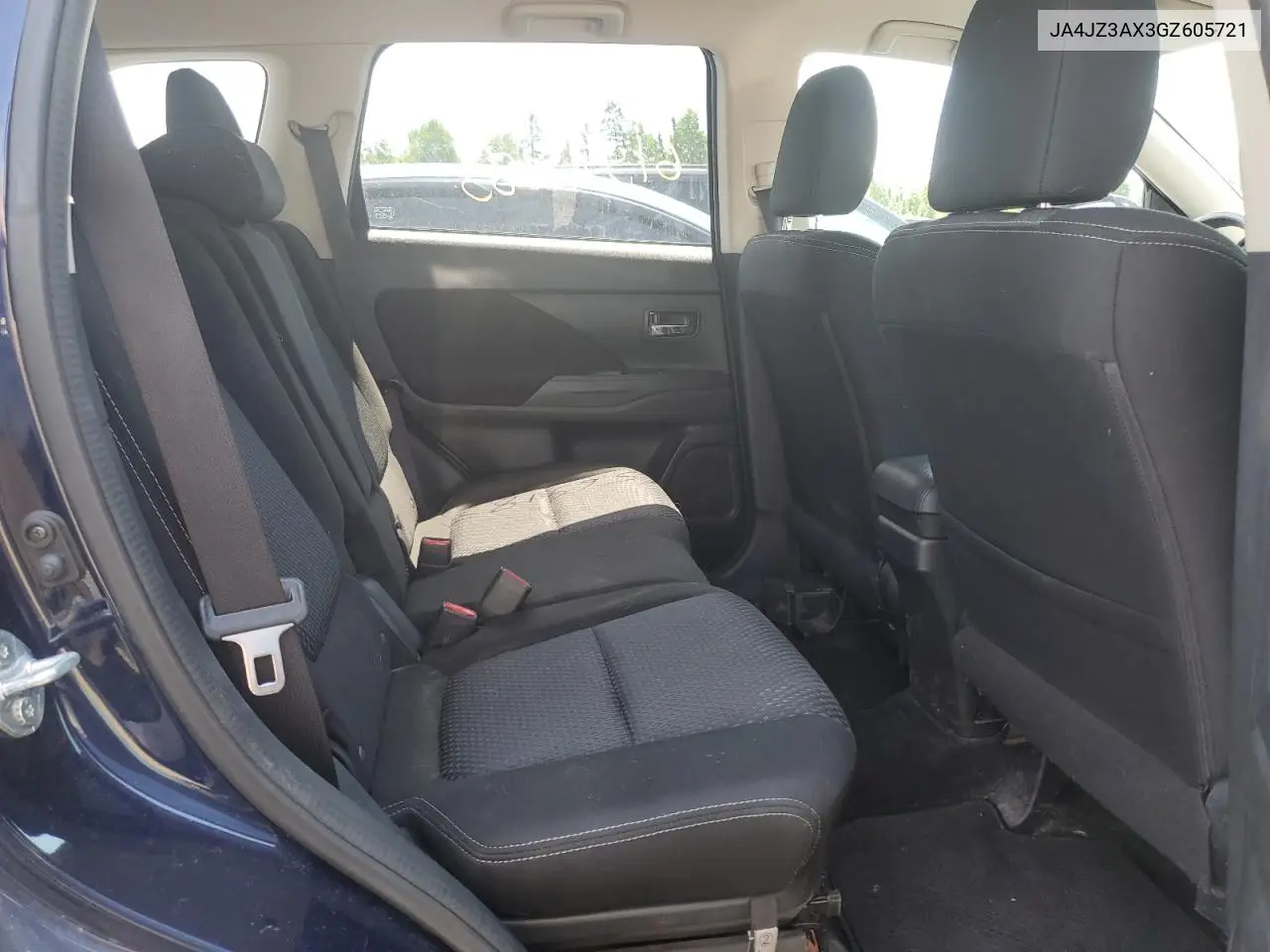 2016 Mitsubishi Outlander Se VIN: JA4JZ3AX3GZ605721 Lot: 61565185