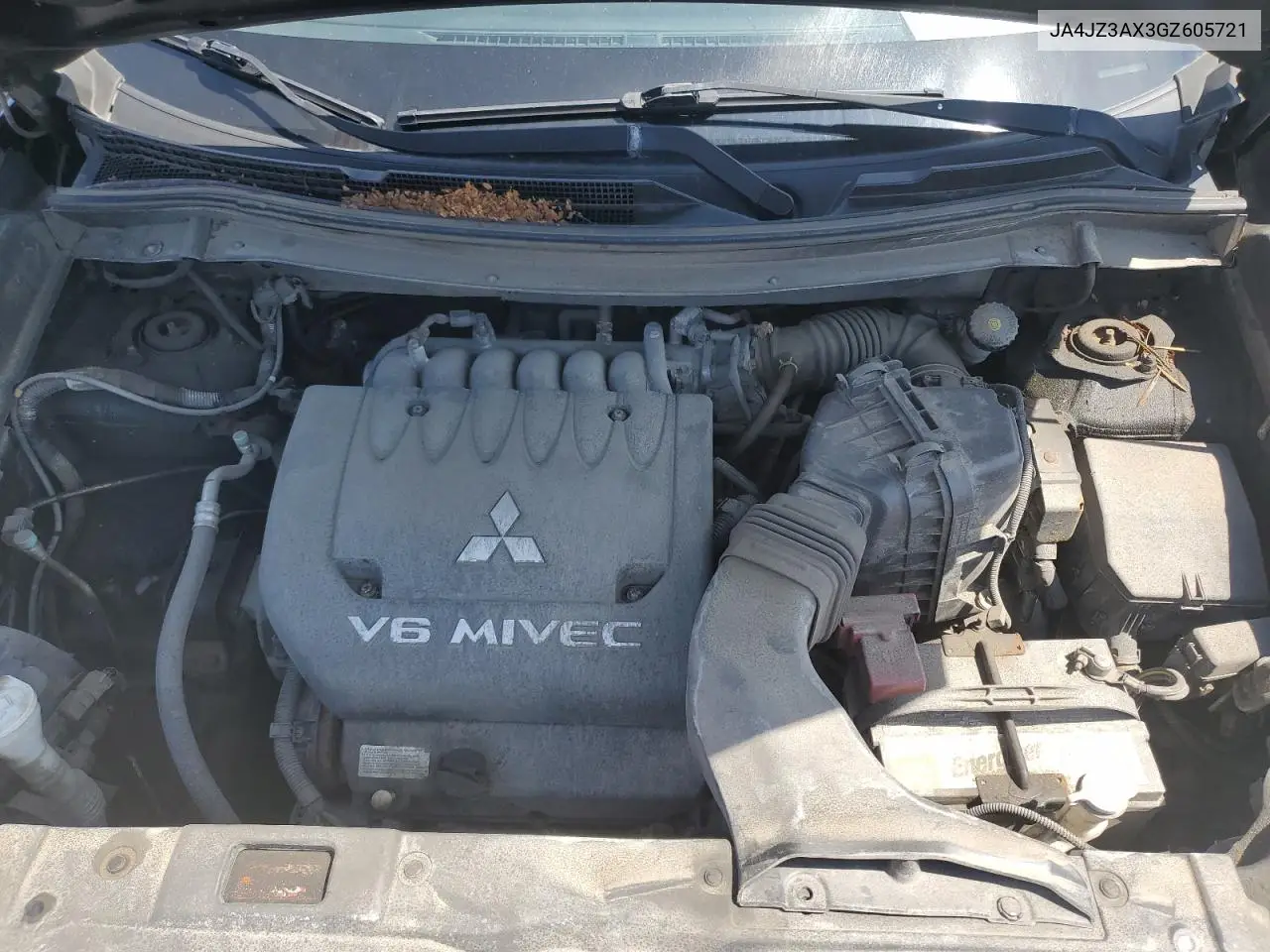 2016 Mitsubishi Outlander Se VIN: JA4JZ3AX3GZ605721 Lot: 61565185