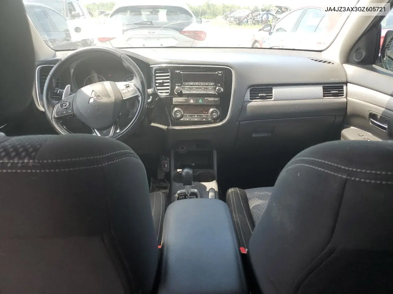 2016 Mitsubishi Outlander Se VIN: JA4JZ3AX3GZ605721 Lot: 61565185
