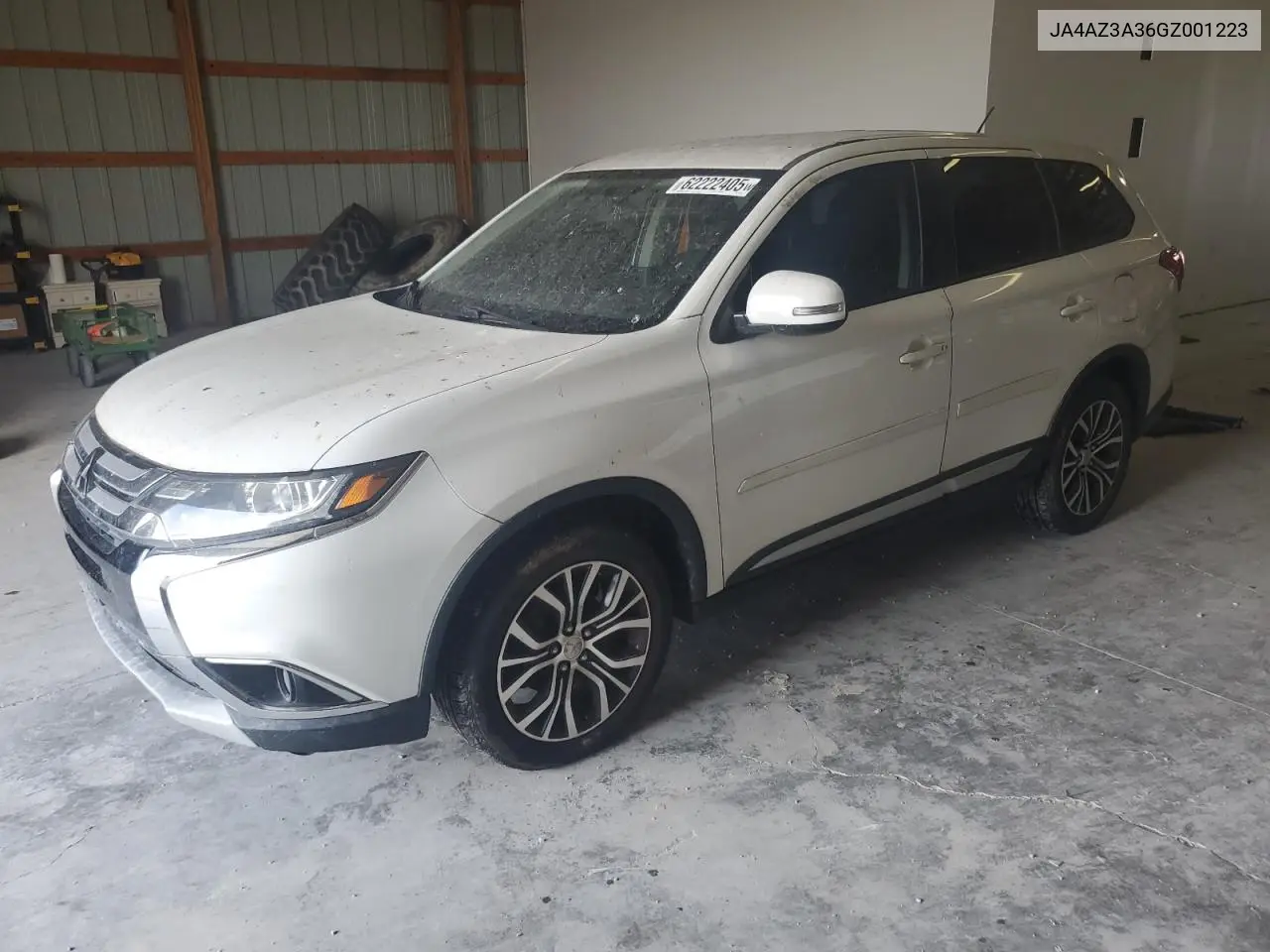 2016 Mitsubishi Outlander Se VIN: JA4AZ3A36GZ001223 Lot: 62222405