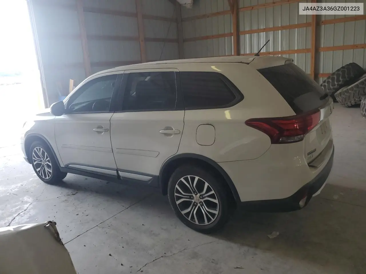 2016 Mitsubishi Outlander Se VIN: JA4AZ3A36GZ001223 Lot: 62222405