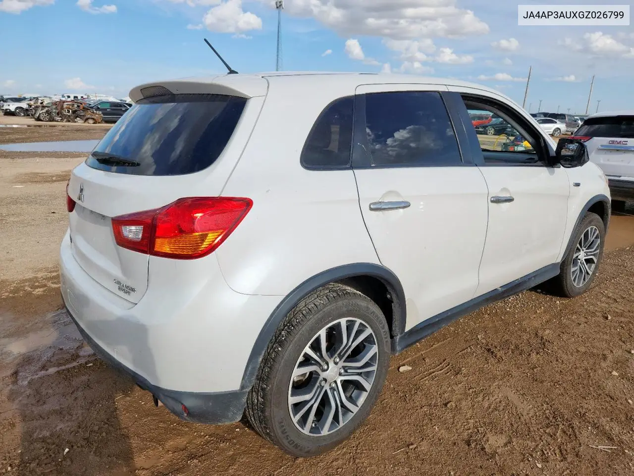 2016 Mitsubishi Outlander Sport Es VIN: JA4AP3AUXGZ026799 Lot: 62367055