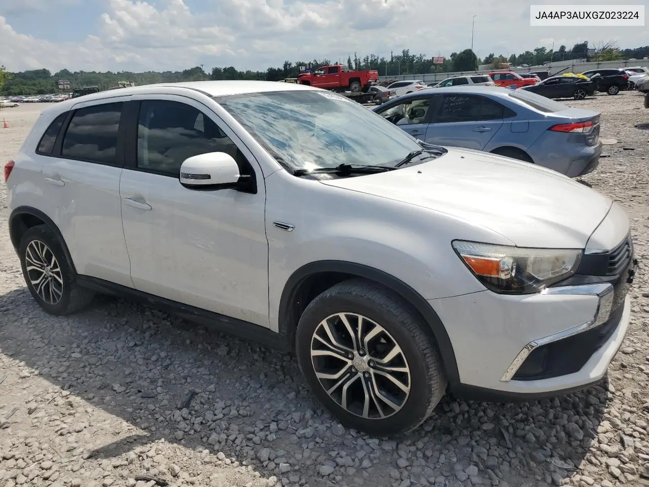 2016 Mitsubishi Outlander Sport Es VIN: JA4AP3AUXGZ023224 Lot: 62485845