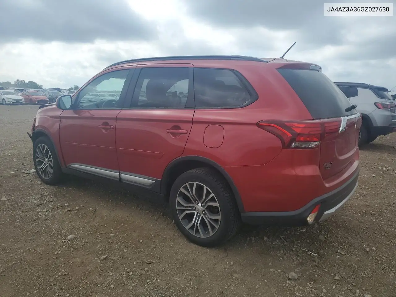 2016 Mitsubishi Outlander Se VIN: JA4AZ3A36GZ027630 Lot: 62573545
