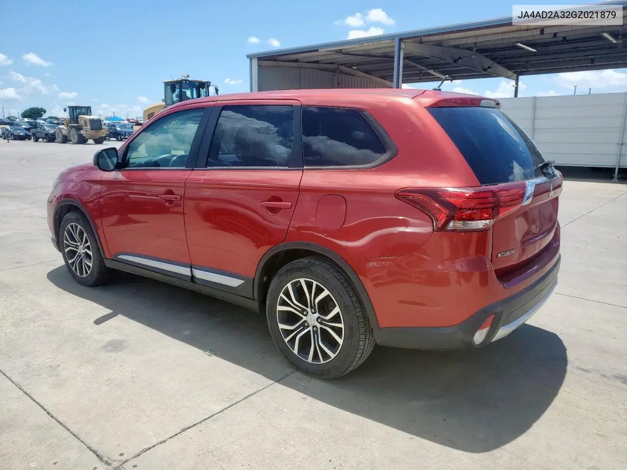 2016 Mitsubishi Outlander Es VIN: JA4AD2A32GZ021879 Lot: 62578185