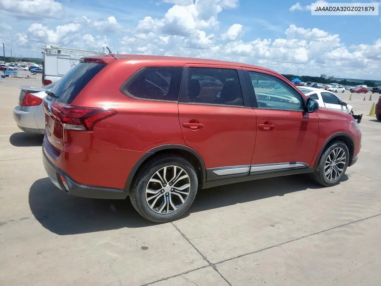 2016 Mitsubishi Outlander Es VIN: JA4AD2A32GZ021879 Lot: 62578185