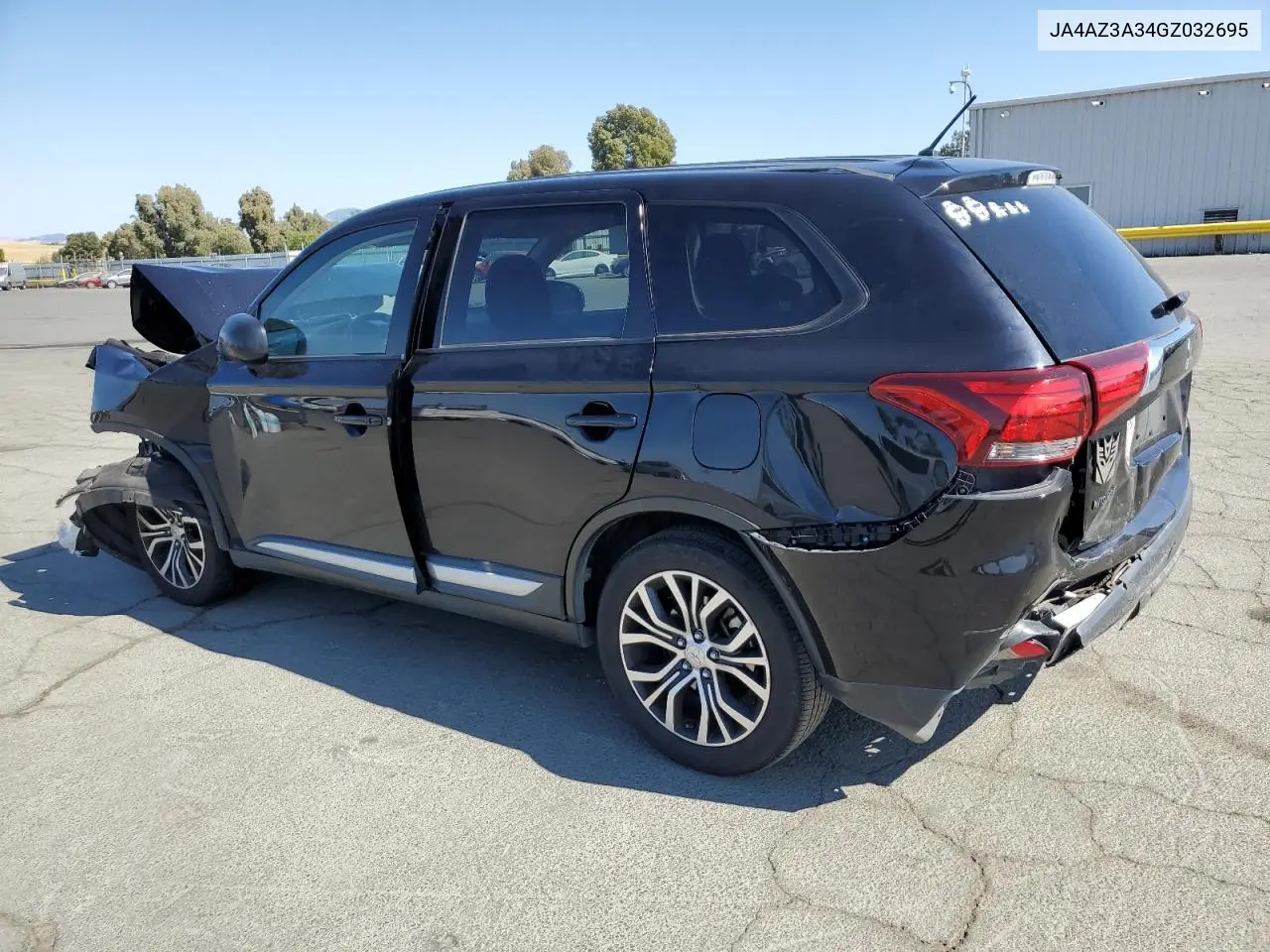 2016 Mitsubishi Outlander Se VIN: JA4AZ3A34GZ032695 Lot: 62604125