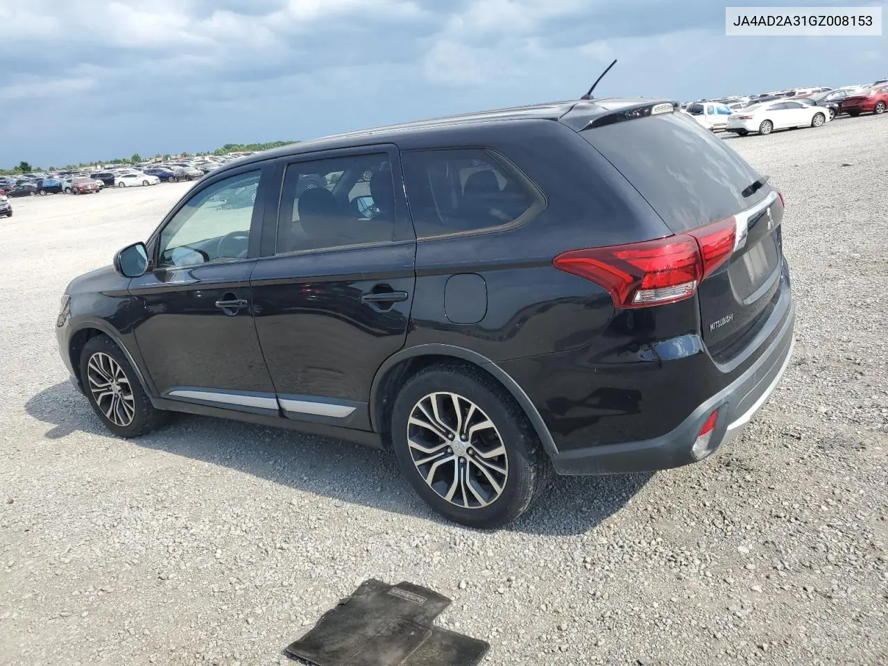 2016 Mitsubishi Outlander Es VIN: JA4AD2A31GZ008153 Lot: 62667435