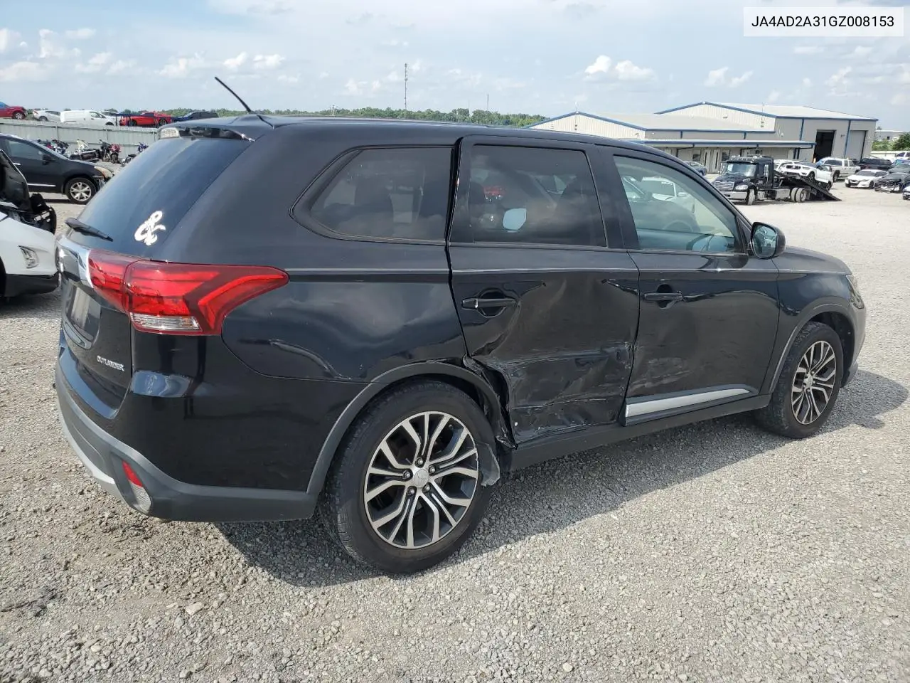 2016 Mitsubishi Outlander Es VIN: JA4AD2A31GZ008153 Lot: 62667435