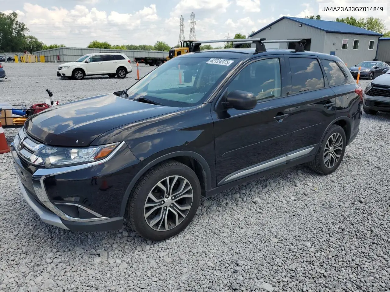 2016 Mitsubishi Outlander Se VIN: JA4AZ3A33GZ014849 Lot: 62724875