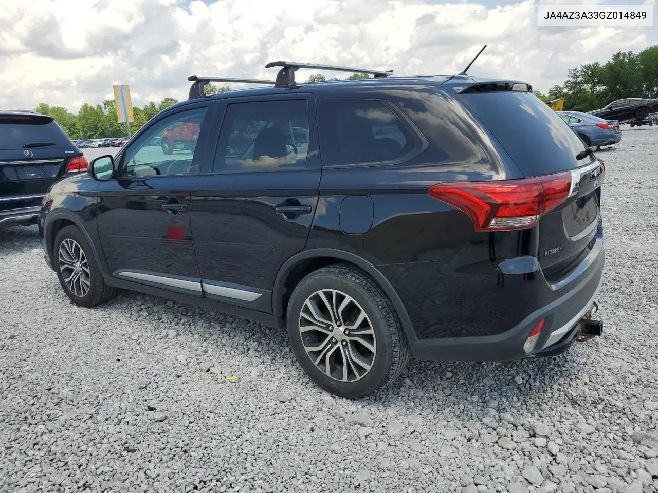 2016 Mitsubishi Outlander Se VIN: JA4AZ3A33GZ014849 Lot: 62724875