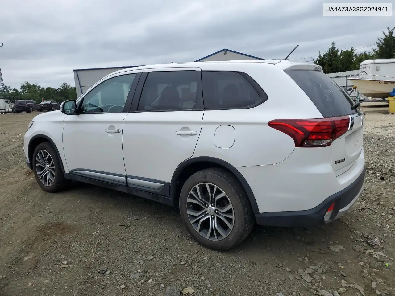 2016 Mitsubishi Outlander Se VIN: JA4AZ3A38GZ024941 Lot: 62768035
