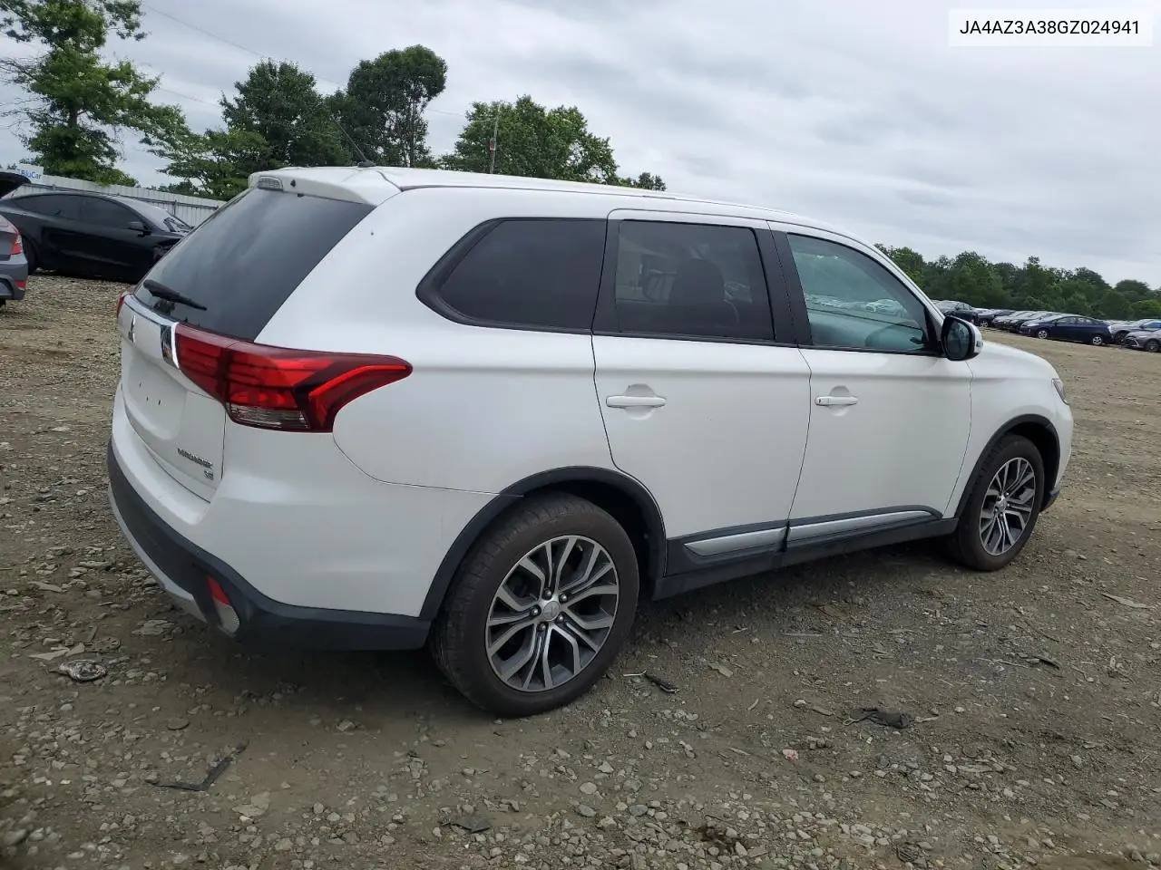 2016 Mitsubishi Outlander Se VIN: JA4AZ3A38GZ024941 Lot: 62768035