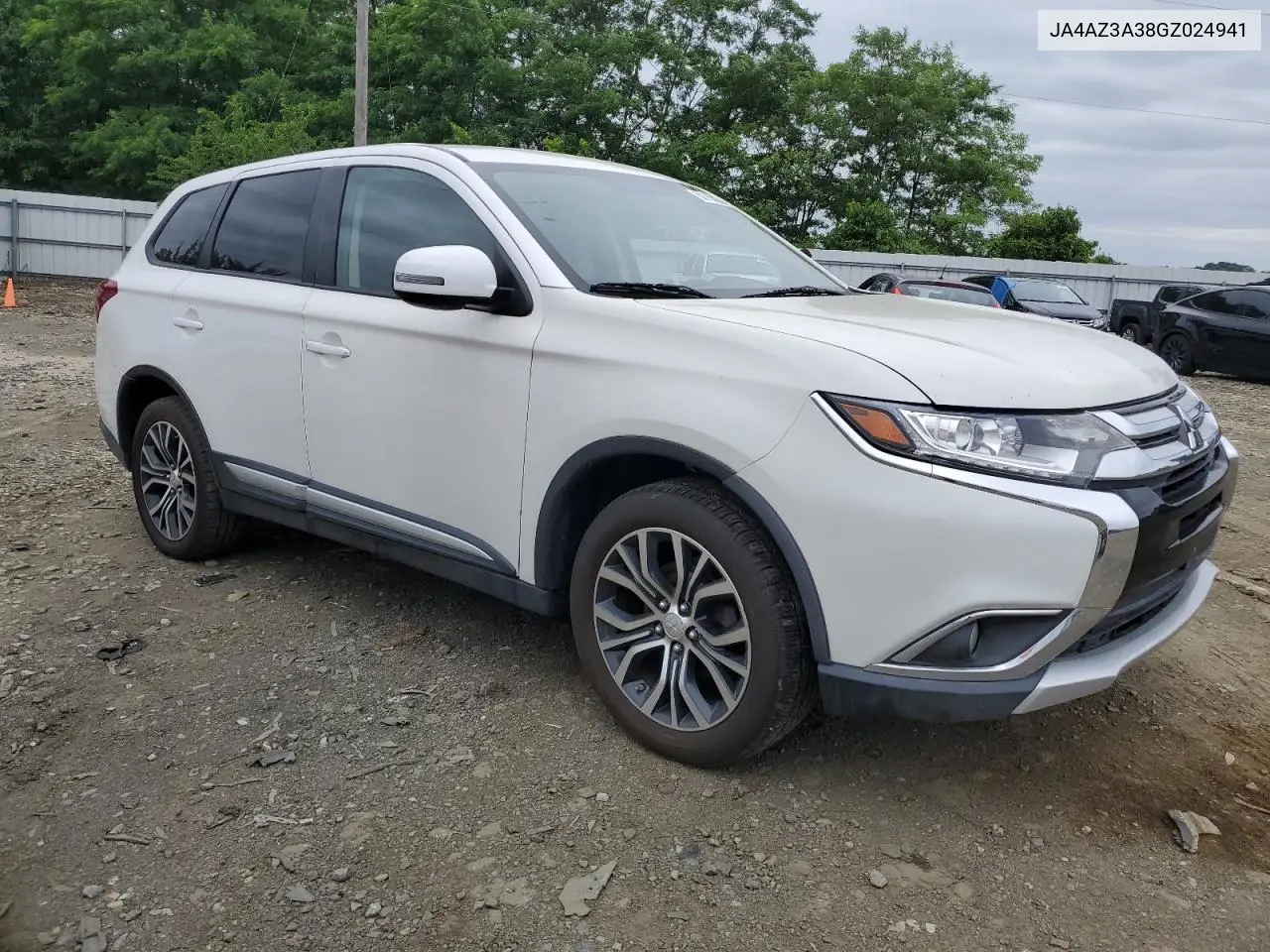 2016 Mitsubishi Outlander Se VIN: JA4AZ3A38GZ024941 Lot: 62768035