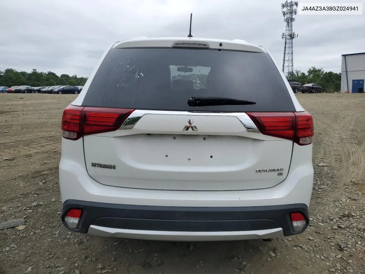 2016 Mitsubishi Outlander Se VIN: JA4AZ3A38GZ024941 Lot: 62768035