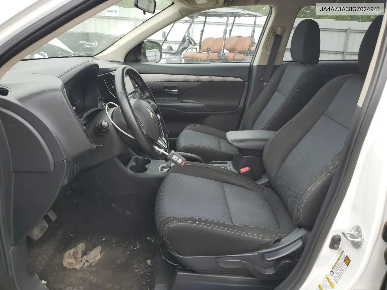 2016 Mitsubishi Outlander Se VIN: JA4AZ3A38GZ024941 Lot: 62768035