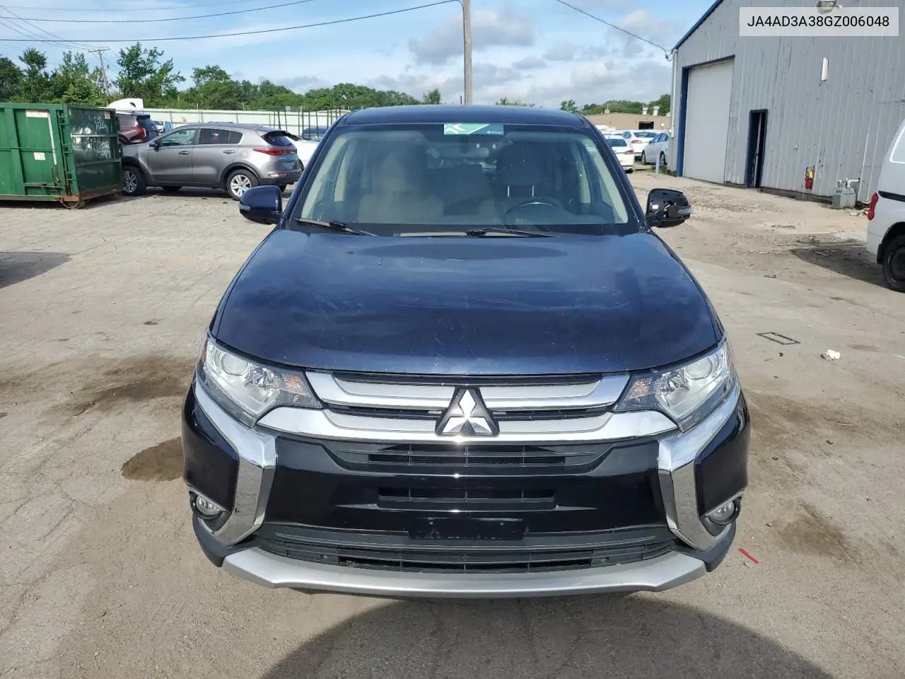 2016 Mitsubishi Outlander Se VIN: JA4AD3A38GZ006048 Lot: 62851885