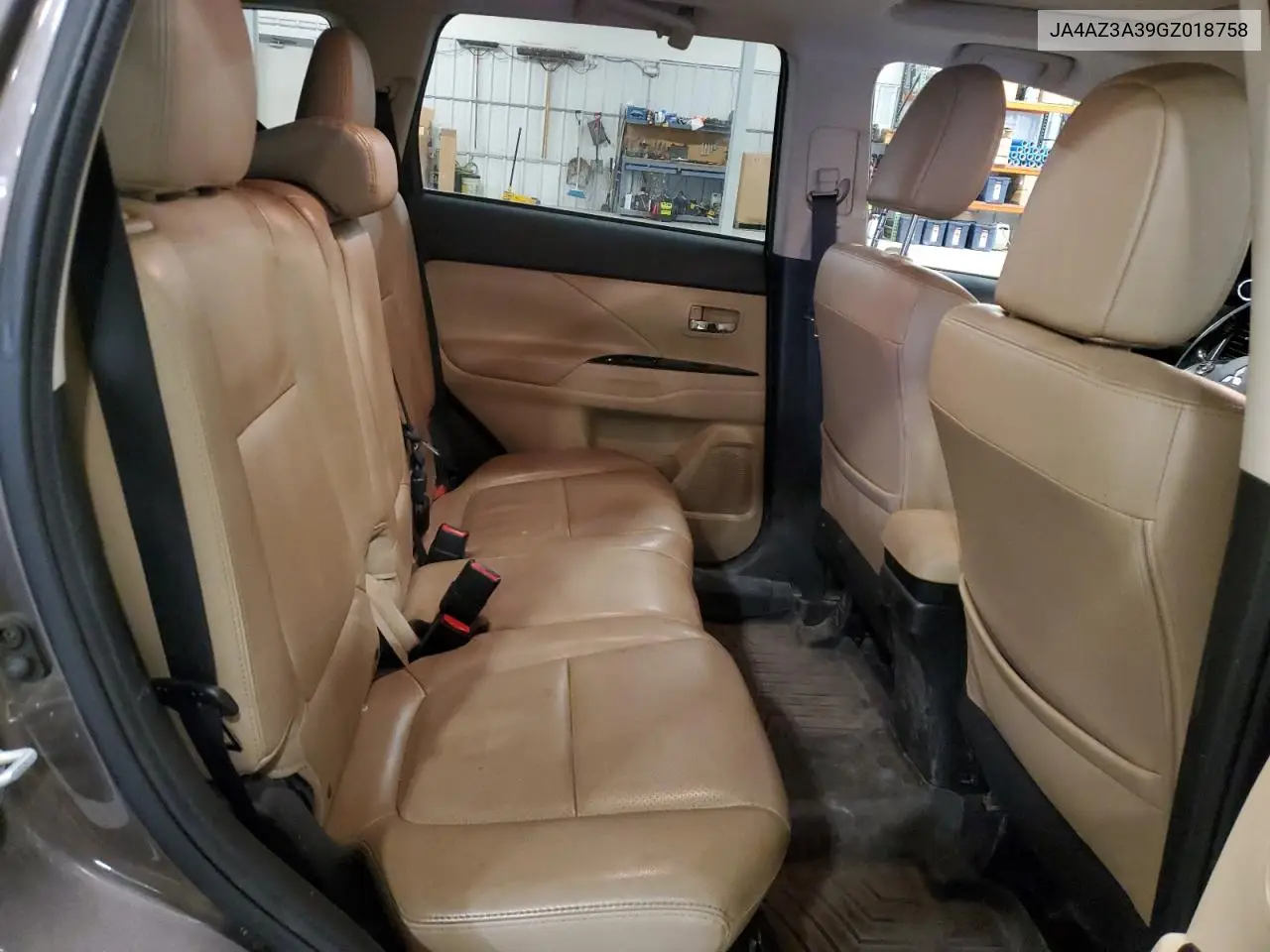 2016 Mitsubishi Outlander Se VIN: JA4AZ3A39GZ018758 Lot: 62857605
