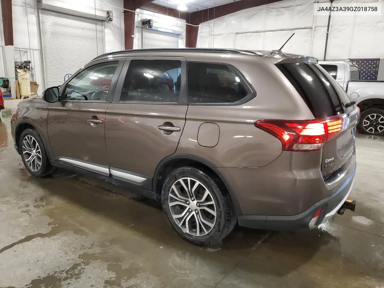 2016 Mitsubishi Outlander Se VIN: JA4AZ3A39GZ018758 Lot: 62857605