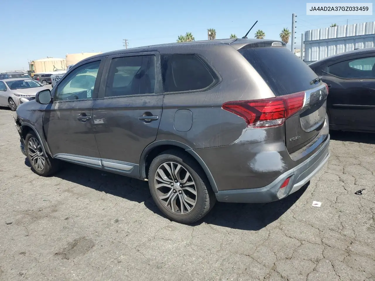 2016 Mitsubishi Outlander Es VIN: JA4AD2A37GZ033459 Lot: 63011415